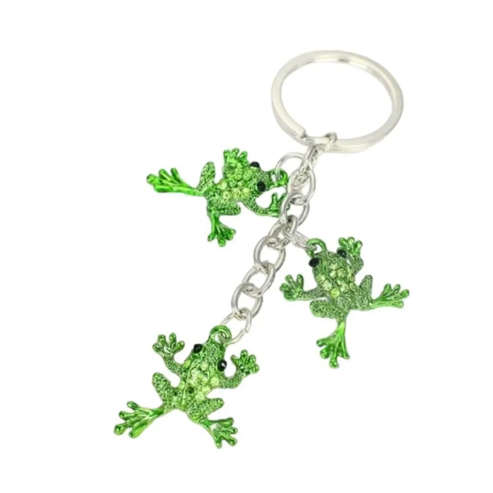 Rhinestone Frog 🐸 Keychain - Picture 4 of 4